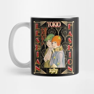 Lesbian fashion Tokio roaring twenties art deco - japanese Mug